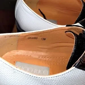 Lucio Ricci | Shoes | Lucio Ricci Size 3 Mens Blk White 